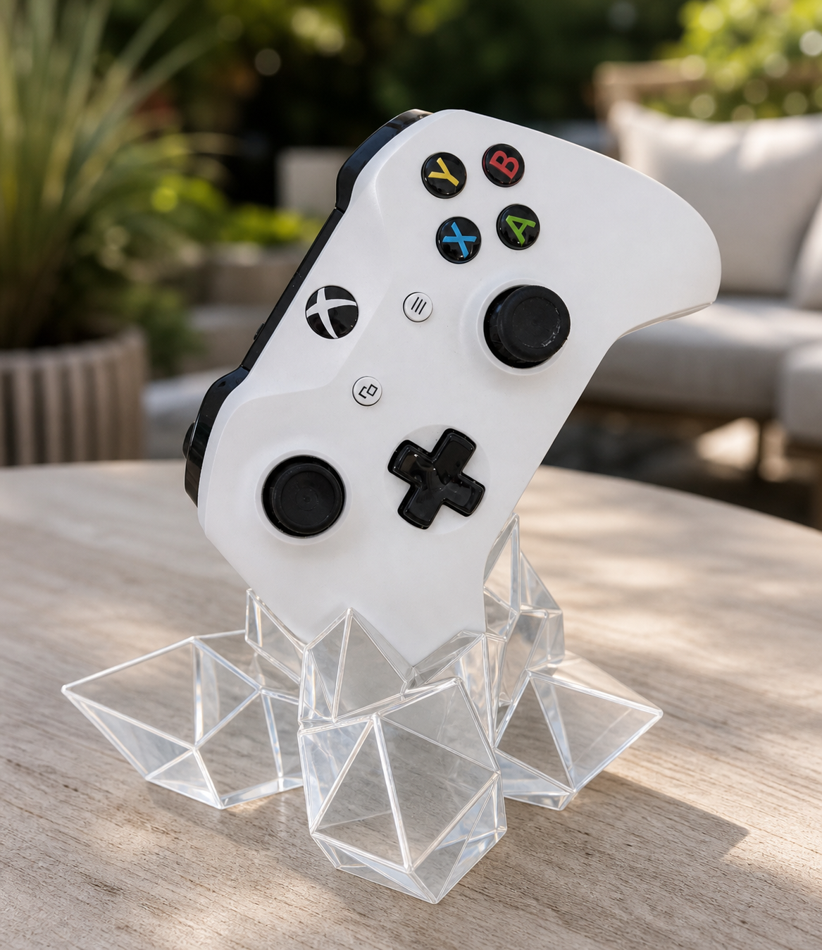 Support Transparent pour Manette Xbox - Protection et Stabilité