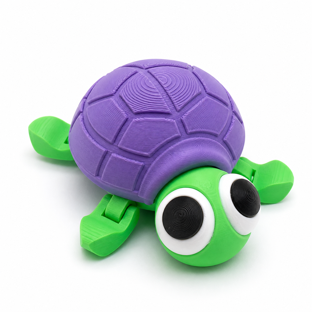 Tortue mignonne en 3D