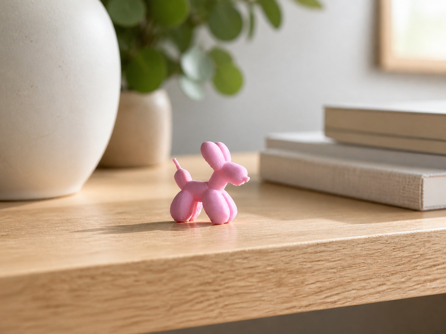 Figurine chien ballon