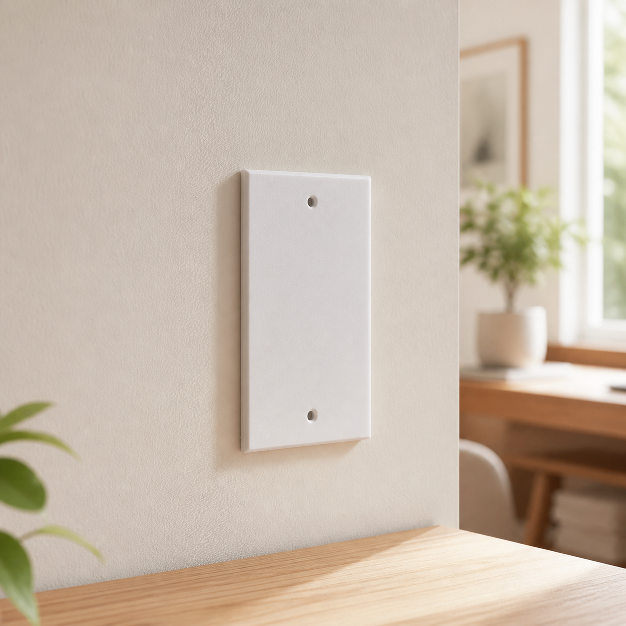 Plaque de mur électrique personnalisable