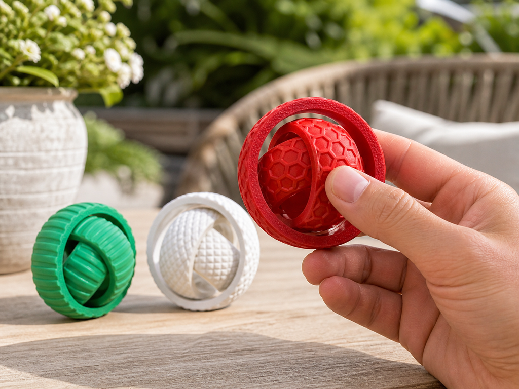 Anneaux de stimulation sensorielle tactiles MakerWorld pour réduction de l'anxiété