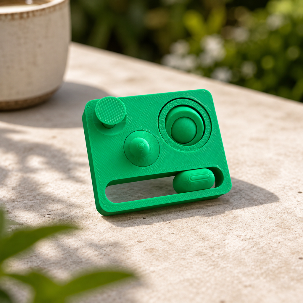 Jouet Compact à 4 Fonctions pour Stress et Anxiété