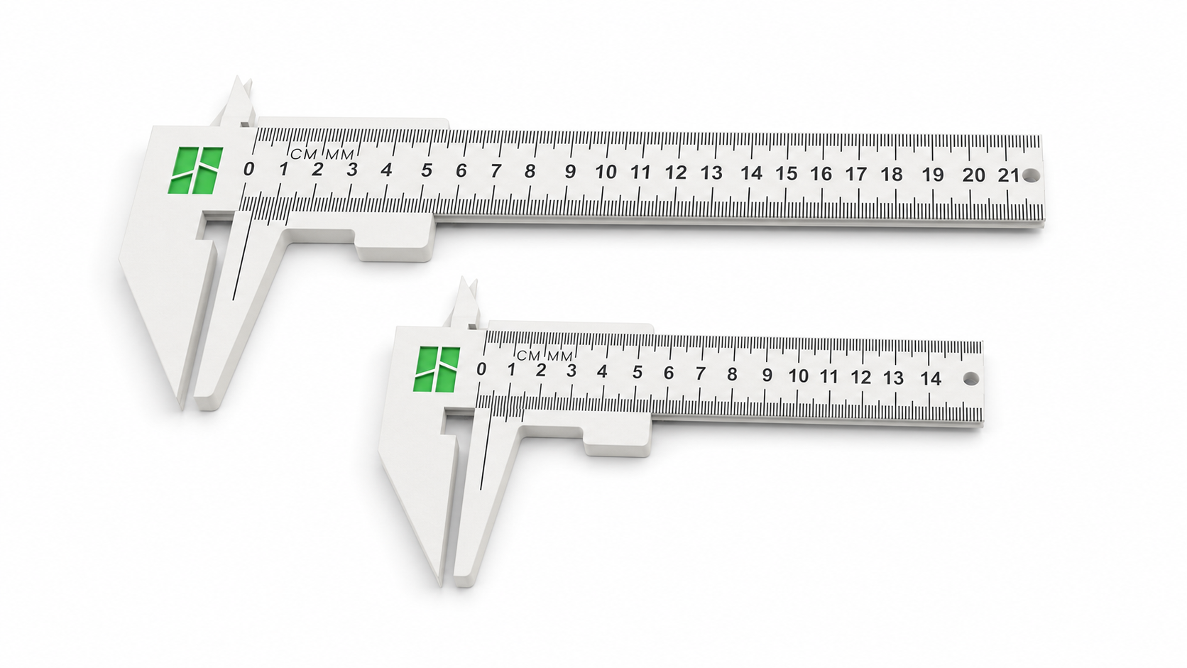 Règle à calibre combinée 2 longueurs