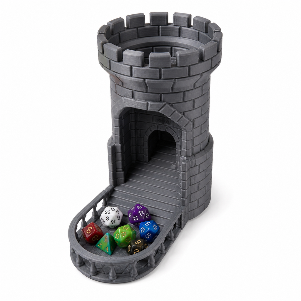 Tour de Dés Auto-Rechargeable Smash! pour Jeux de Rôle et Stratégie