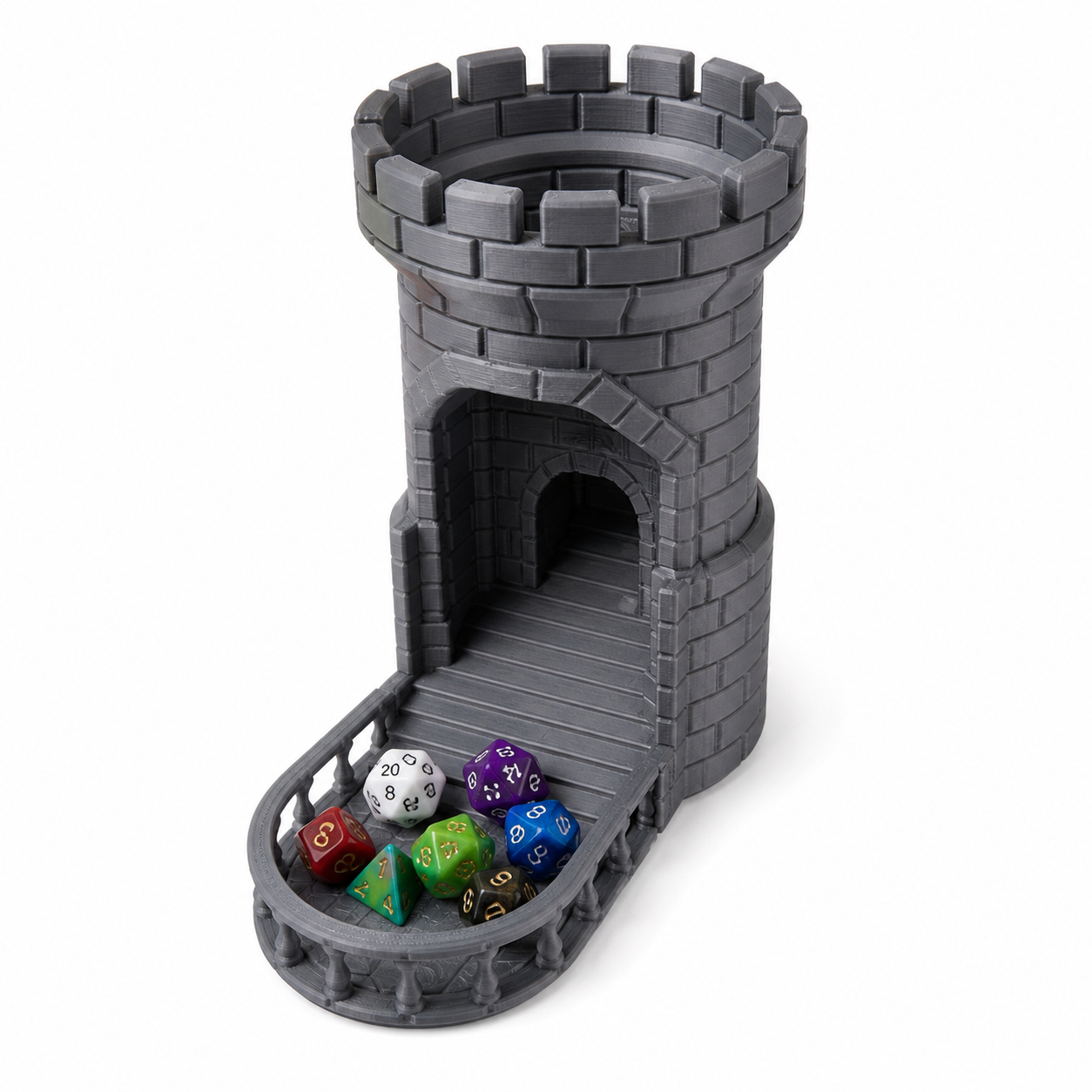 Tour de Dés Auto-Rechargeable Smash! pour Jeux de Rôle et Stratégie