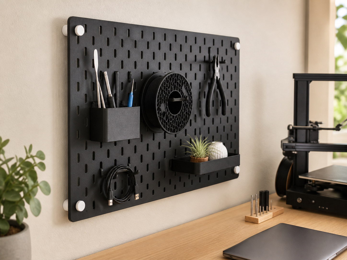 Support mural IKEA Skadis  - rangement intérieur