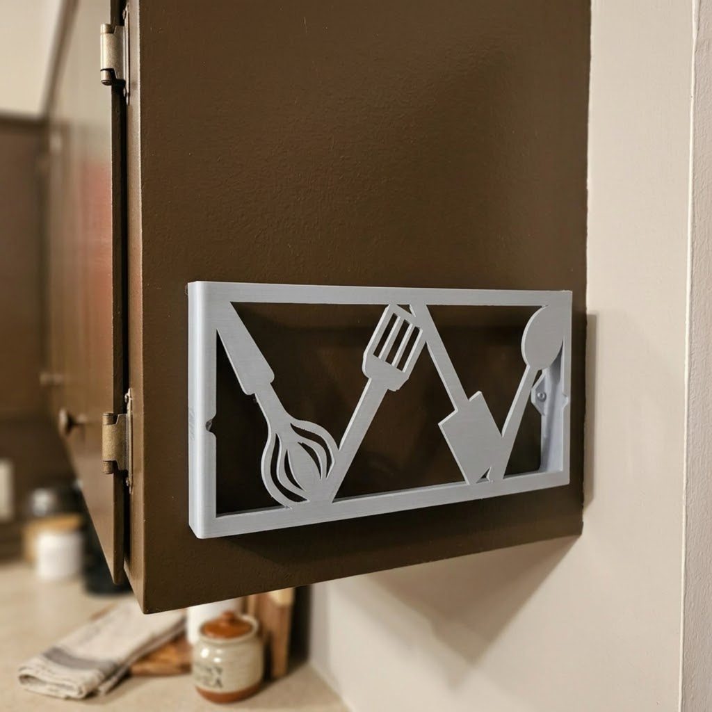 Support Mural pour Livre de Recettes